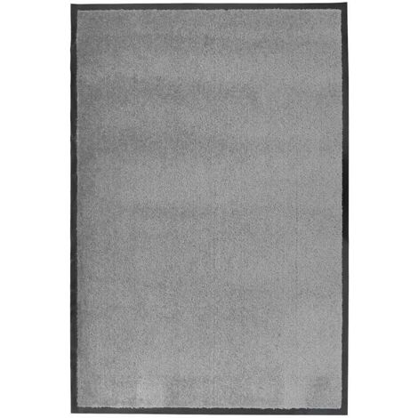 vidaXL Doormat Grey 60x90 cm