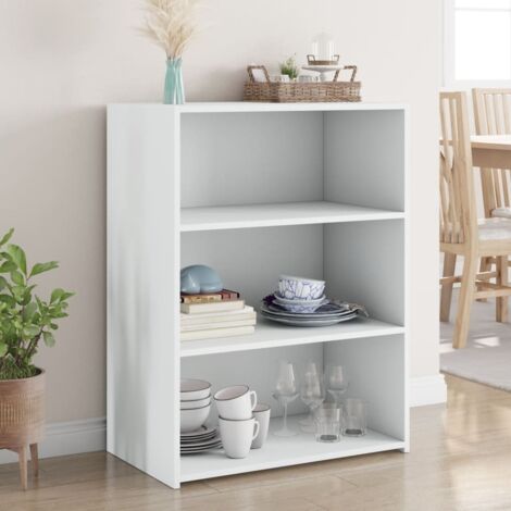 Vidaxl – Buffet blanc 70x41x93 cm en bois d'ingénierie – Design minimaliste – Grand espace de rangement – Facile à nettoyer (1/5)