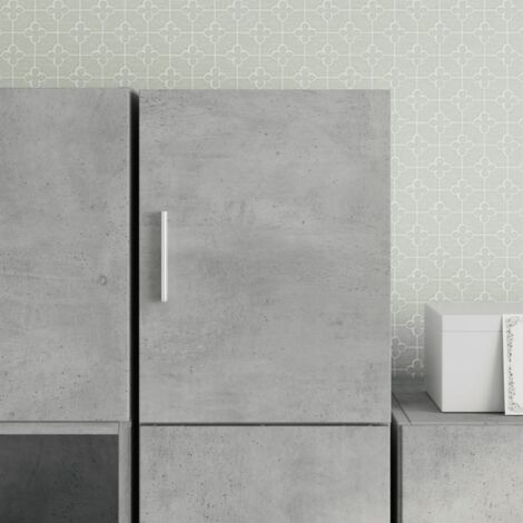 vidaXL Wall Cabinet Concrete Grey 30x42,5x40 cm Engineered Wood
