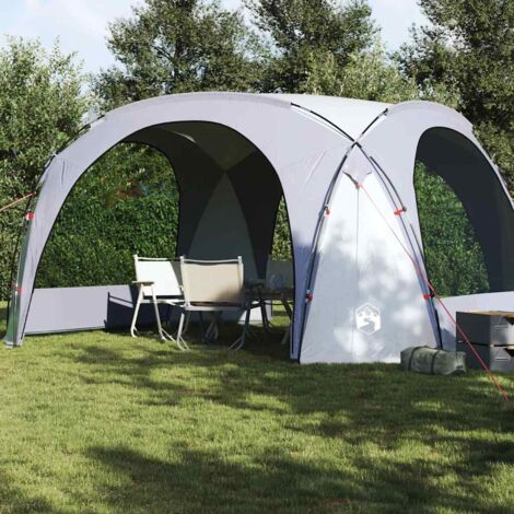 Vidaxl – Tente de réception imperméable 3x6m – Structure en polyester avec revêtement PU – Protection contre les intempéries et moustiques – Montage facile