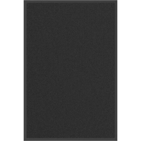 vidaXL Doormat Black 60x90 cm (1/6)