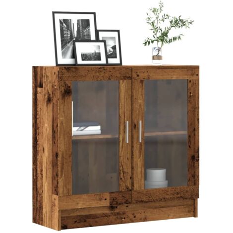 vidaXL Meuble vieux bois 82,5x30,5x80 cm bois d'ingénierie