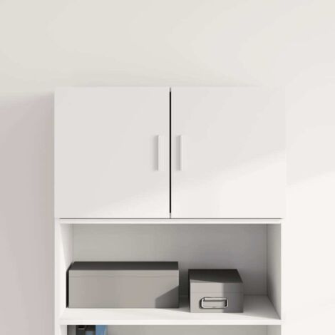vidaXL Wall Cabinet White 70x42,5x40 cm Engineered Wood