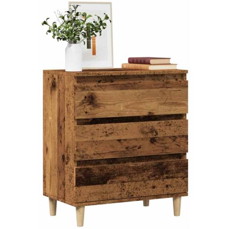vidaXL Sideboard Old Wood 60x35x70 cm Engineered Wood
