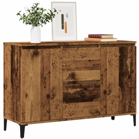 Buffet vieux bois 102x35x70 cm bois d'ingénierie vidaXL