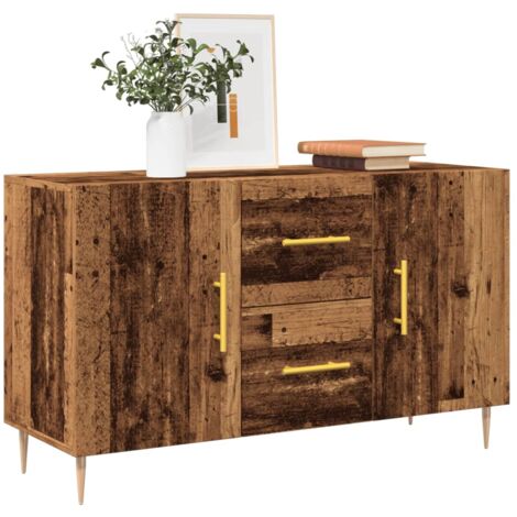 vidaXL Sideboard Old Wood 100x36x60 cm Engineered Wood (1/5)