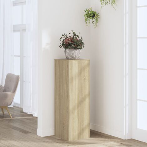 Vidaxl – Support de plantes en bois d'ingénierie 100 cm – Design minimaliste – Surface résistante à l'humidité – Pour décoration intérieure