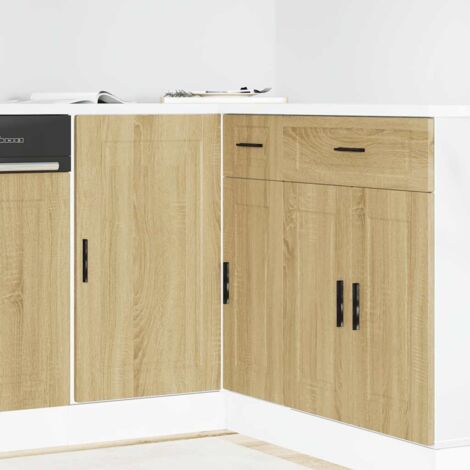 vidaXL Armoire de cuisine Porto chêne sonoma bois d'ingénierie