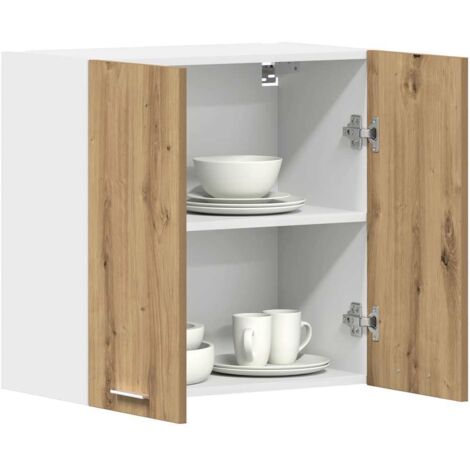 Vidaxl – Armoire murale de cuisine chêne artisanal 60x31x60 cm – Bois d'ingénierie résistant à l'humidité – Capacité de charge 60 kg