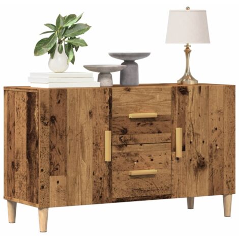 vidaXL Sideboard Old Wood 100x36x60 cm Engineered Wood (1/5)