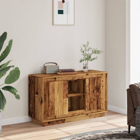 Buffet vieux bois 102x35x60 cm bois d'ingénierie vidaXL