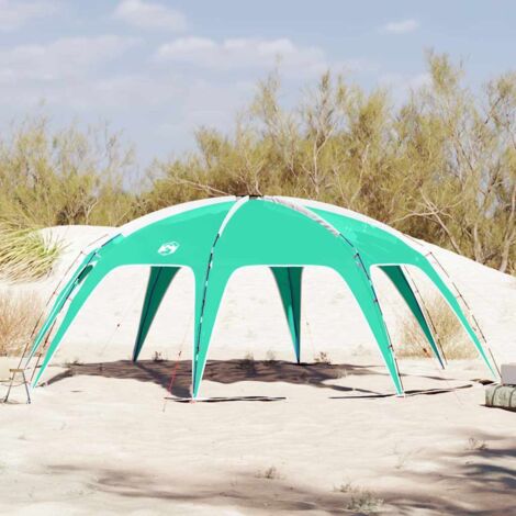 vidaXL Tente de fête vert de mer imperméable