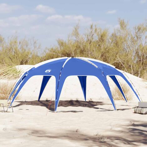 vidaXL Tente de fête bleu azuré imperméable