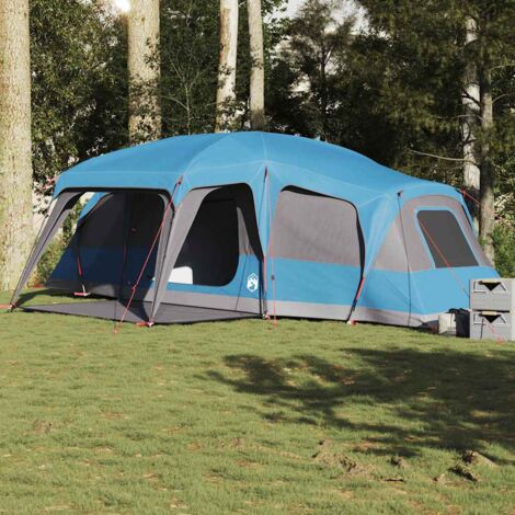 Maisonchic – Tente familiale dôme 9 personnes – Imperméable en polyester 185T – Dimensions 268x280x230 cm – Montage facile avec poteaux en fibre de verre - 9personnes
