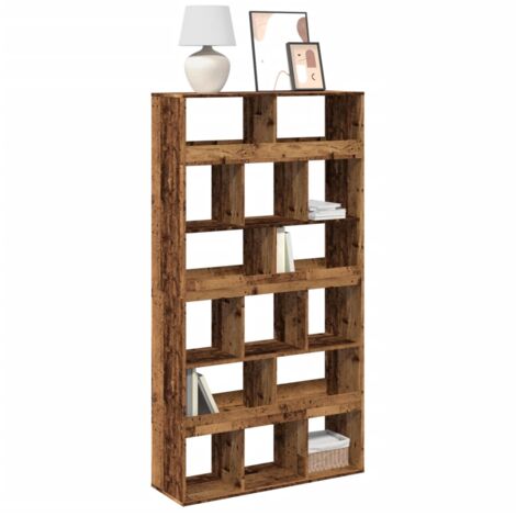 vidaXL Bibliothèque vieux bois 100x33x187,5 cm bois d'ingénierie