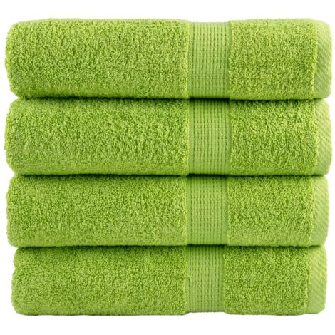 vidaXL Serviettes de bain de qualité supérieure SOLUND 4 pcs 600g/m²