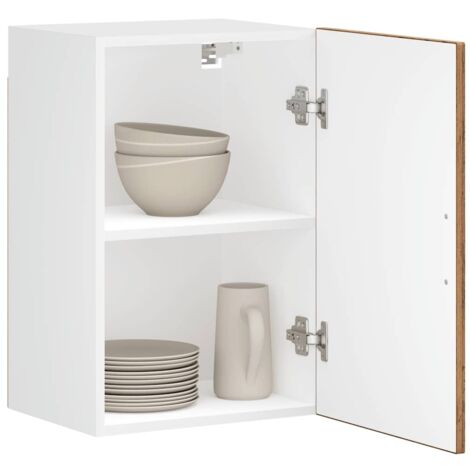 vidaXL Kitchen Wall Cabinet "Porto" Old Wood Engineered Wood