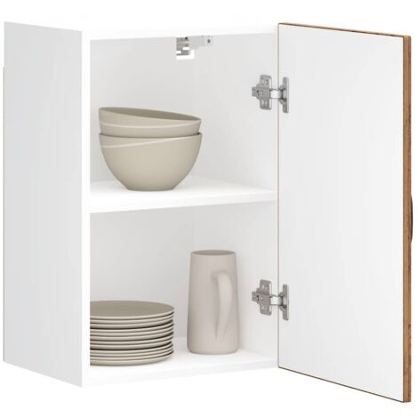 vidaXL Kitchen Wall Cabinet "Kalmar" Old Wood Engineered Wood