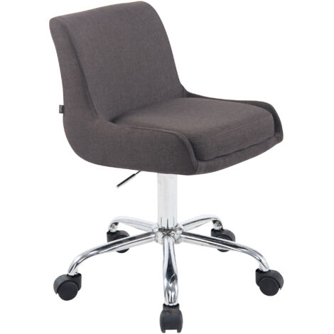 Tabouret de travail Club tissu Gris foncé (1/3)