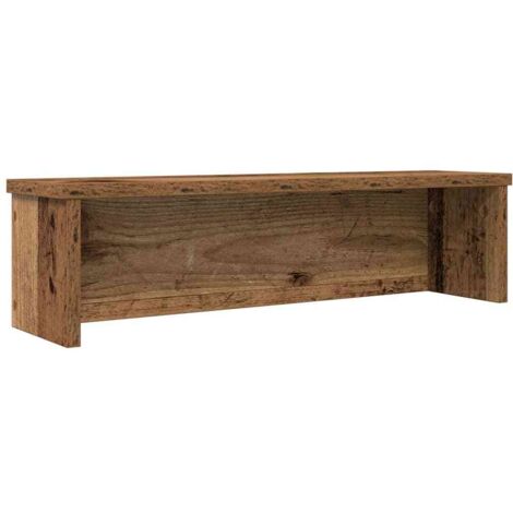 Vidaxl – Étagère à épices empilable en bois d'ingénierie 50x15x16 cm – Résistante à l'humidité – Conception peu encombrante pour rangement optimisé