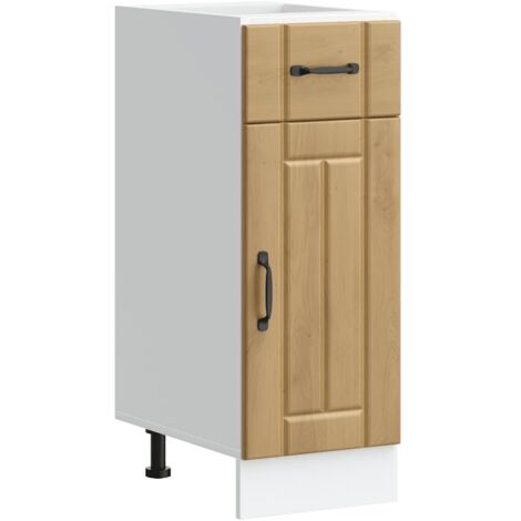 vidaXL Armoire de cuisine Lucca chêne artisanal bois ingénierie