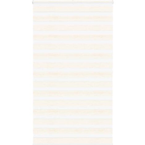 Store zèbre beige marbré largeur du tissu 115,9 cm polyester vidaXL
