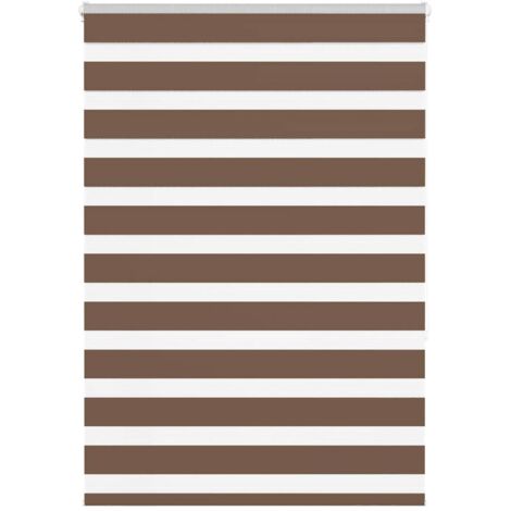 vidaXL Store zèbre marron 110x150cm largeur du tissu 105,9cm polyester