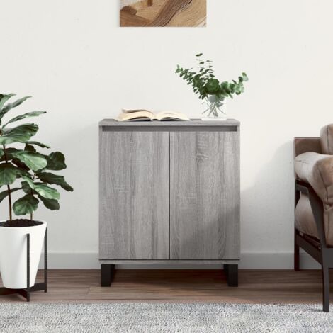 Buffet Sonoma gris 60x35x70 cm Bois d'ingénierie vidaXL