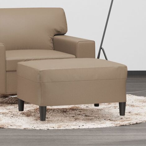 Repose-pied Cappuccino 70x55x41 cm Similicuir vidaXL (1/5)