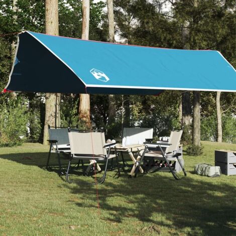 vidaXL Camping Tarp Blue 500x294 cm Waterproof (1/5)