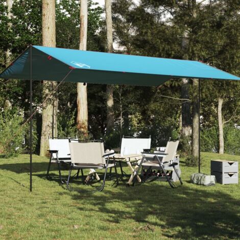 vidaXL Camping Tarp Blue 500x294 cm Waterproof (1/5)
