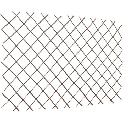vidaXL Willow Trellis Fences 5 pcs 180x120 cm