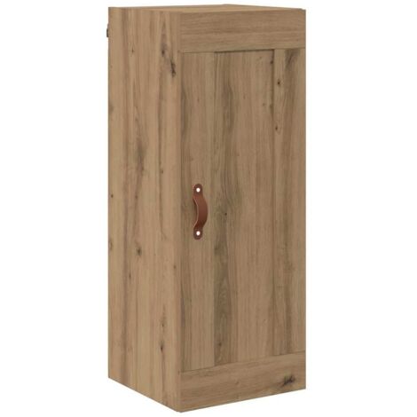 vidaXL Wall Mounted Cabinet Artisan Oak 34.5 x 34 x 90 cm (1/5)