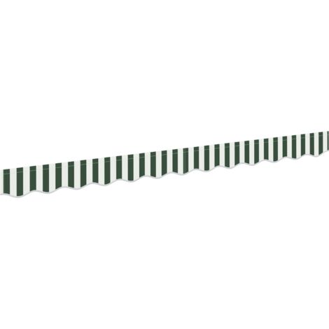 Vidaxl – Lambrequin de remplacement 3,5 m – Tissu polyester déperlant – Résistant aux intempéries – Design moderne pour stores extérieurs (1/4)