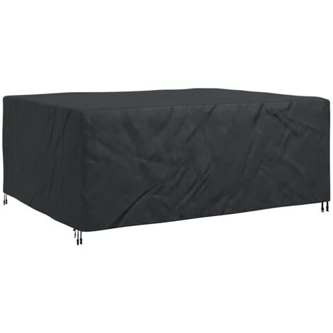 Housse pour mobilier d'extérieur Noir 240 x 190 x 90 cm 600D vidaXL