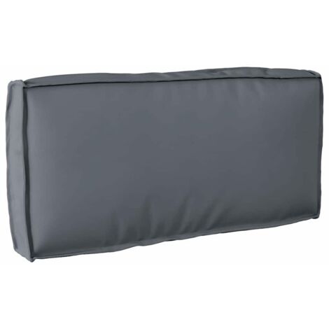 Coussin pour dossier de palette Anthracite 80 x 40 x 12 cm vidaXL