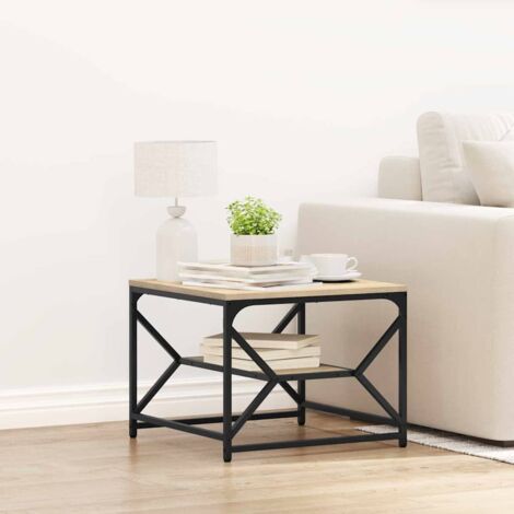 Table basse Chêne sonoma 51 x 50 x 40 cm vidaXL
