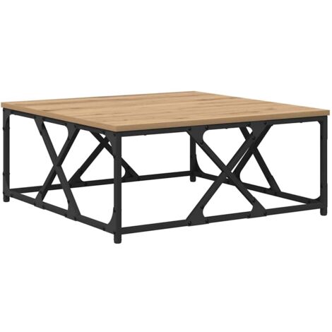 vidaXL  Coffee Table  Artisan Oak 70 x 70 x 30 cm Engineered Wood
