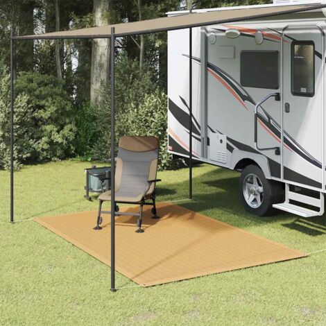 vidaXL Tent Carpet Sand 200x300 cm HDPE (1/5)