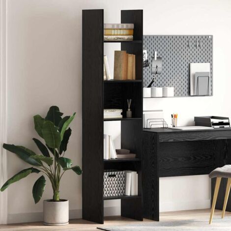 Bibliothèque Chêne noir 40 x 35 x 180 cm Bois d'ingénierie vidaXL