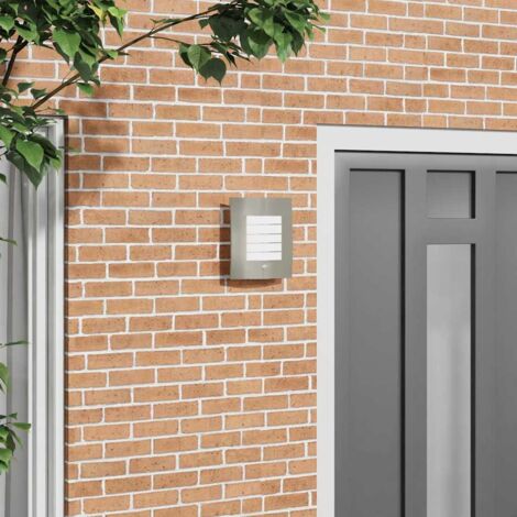 vidaXL  Outdoor Wall Light  Silver 23.5 x 9 x 26 cm (1/5)
