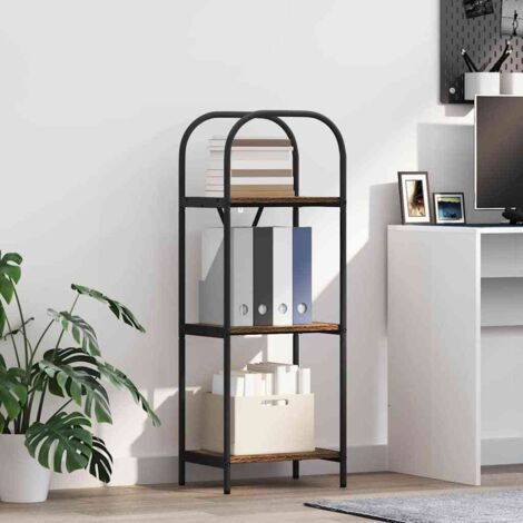 Étagère Chêne fumé 40 x 30 x 109 cm Bois d'ingénierie vidaXL (1/5)
