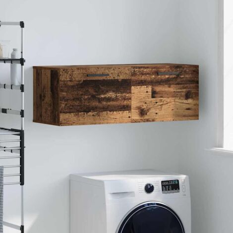 Meuble mural Bois ancien 100 x 36.5 x 35 cm Bois d'ingénierie vidaXL