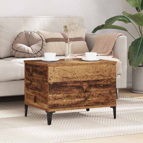 vidaXL  Coffee Table  Old Wood 60 x 44.5 x 45 cm Engineered Wood