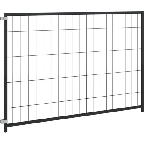 vidaXL Animal Cage without Door Black 300 x 100 x 70 cm Steel (1/5)