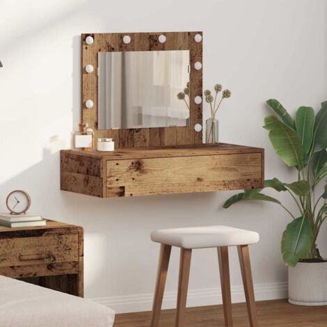 Table de Toilette Marron 83 x 40 x 70 cm Bois d'ingénierie vidaXL