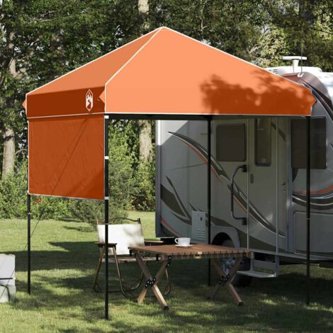 vidaXL Canopy Tent Manual Orange 194 x 194 x 251 cm Fabric (1/5)