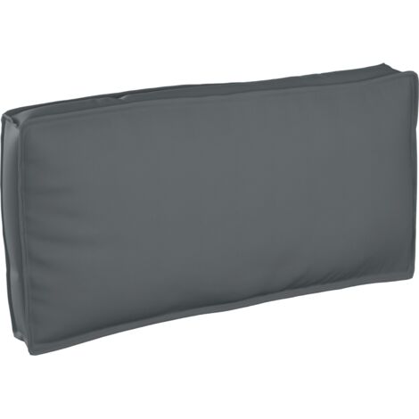 Coussin Palette pour Siège/Dossier Anthracite 120x60x12 cm Tissu Oxford vidaXL