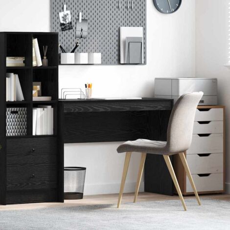vidaXL Bureau Autre Chêne noir 100 x 40 x 76 cm Bois d'ingénierie