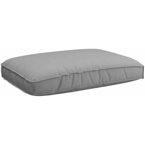 Coussin de palette gris 120x80x12 cm en tissu Oxford vidaXL (1/5)